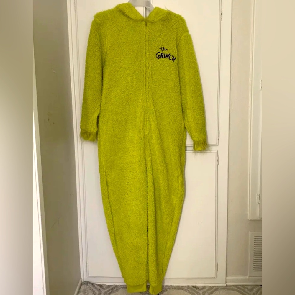 Grinch sleepwear union suit pajama men’s size M